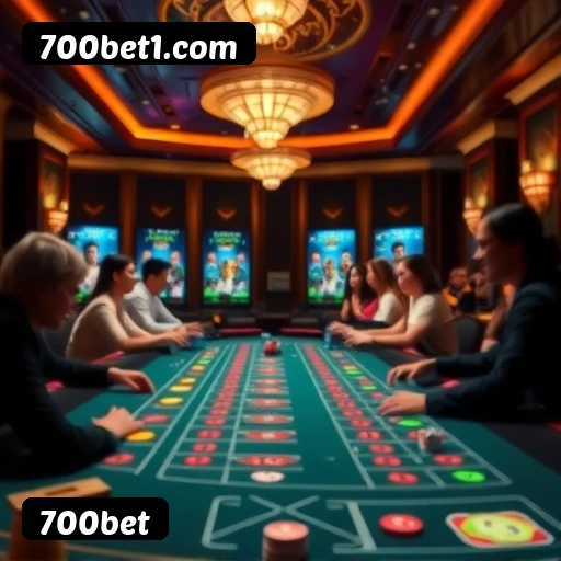 Plataforma 700bet mostrando interface moderna, jogos certificados e recursos de segurança licenciados